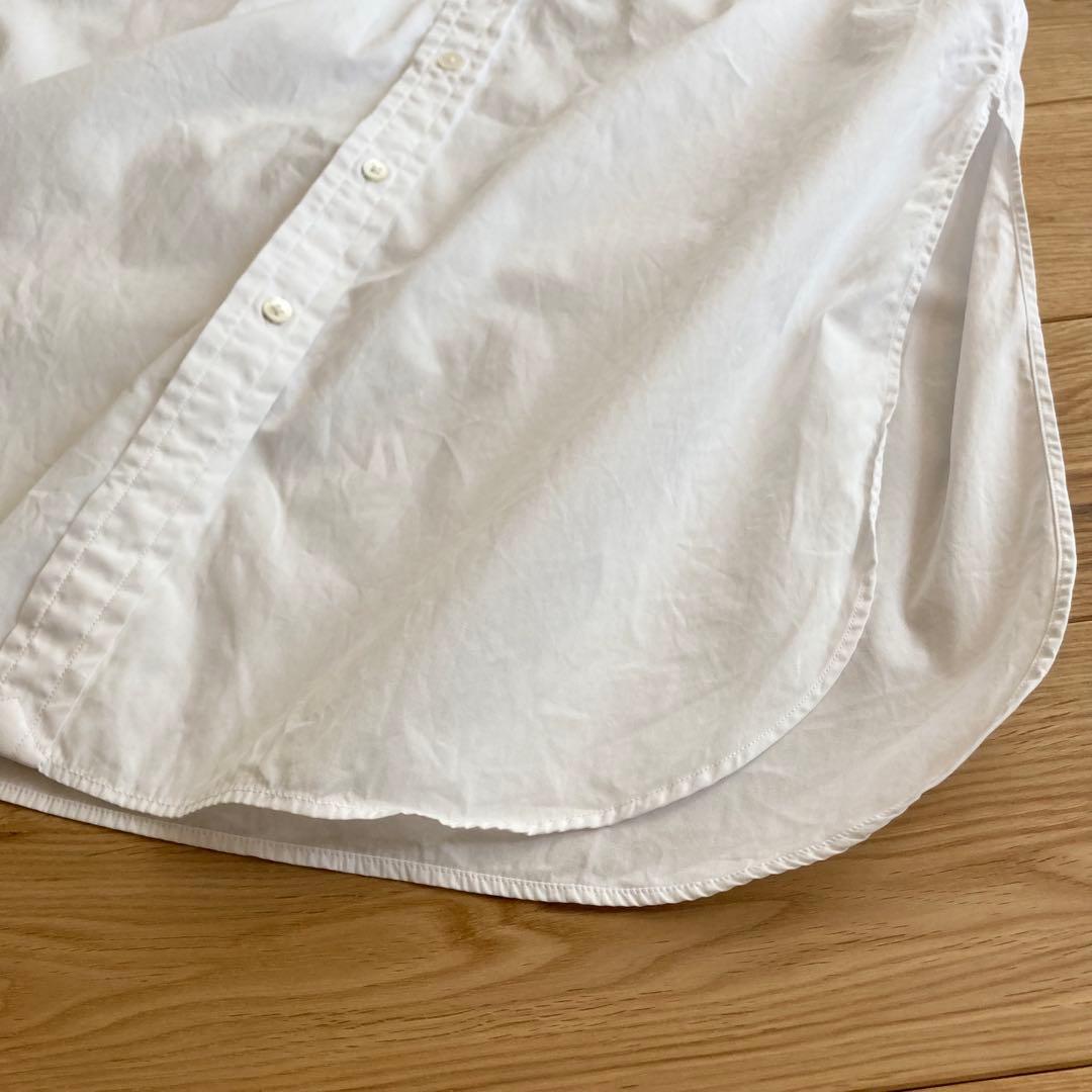 ポロ ラルフローレン ロゴ刺繍 ポケット付 ブロード シャツ ワンピース