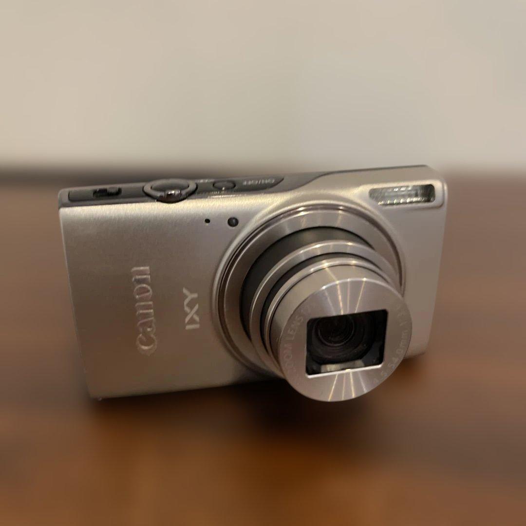 3833 CANON IXY 650 シルバー デジカメ