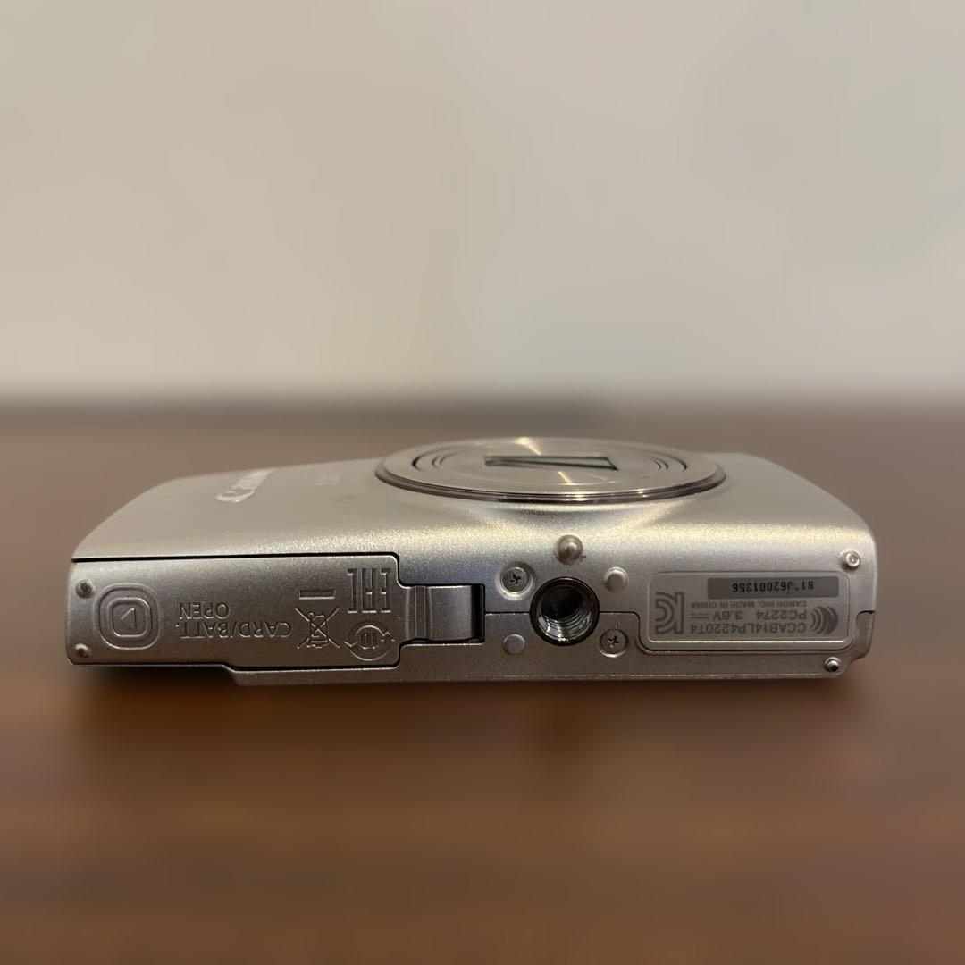 3833 CANON IXY 650 シルバー デジカメ