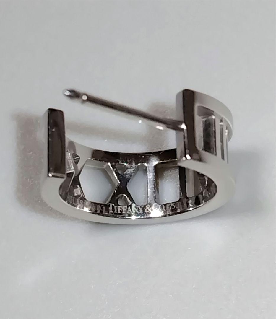 TIFFANY ティファニー AU750 WG アトラス ピアス フープ