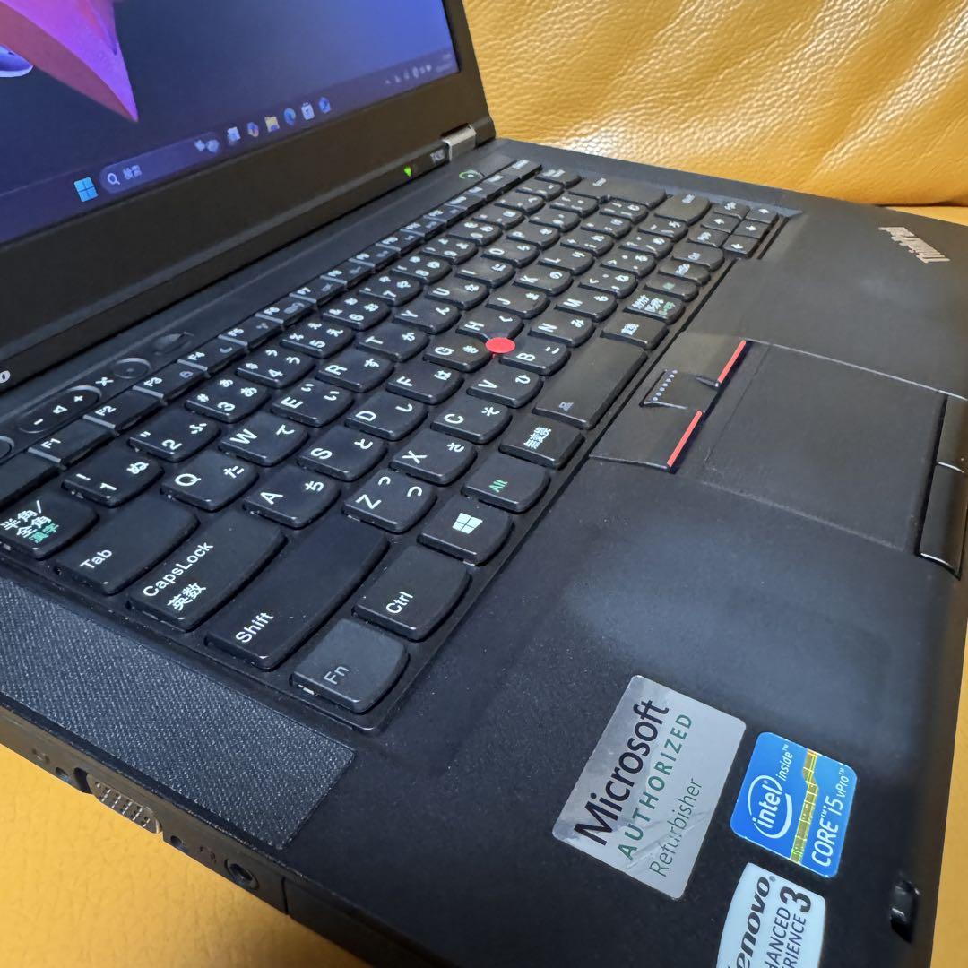 Lenovo ThinkPadT430 ssd換装 12GB Win11Pro