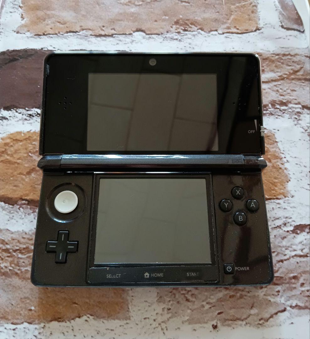 Nintendo 3DS 本体 ブラック 充電器無 Nintendo 3DS 本体 ブラック 充電器無