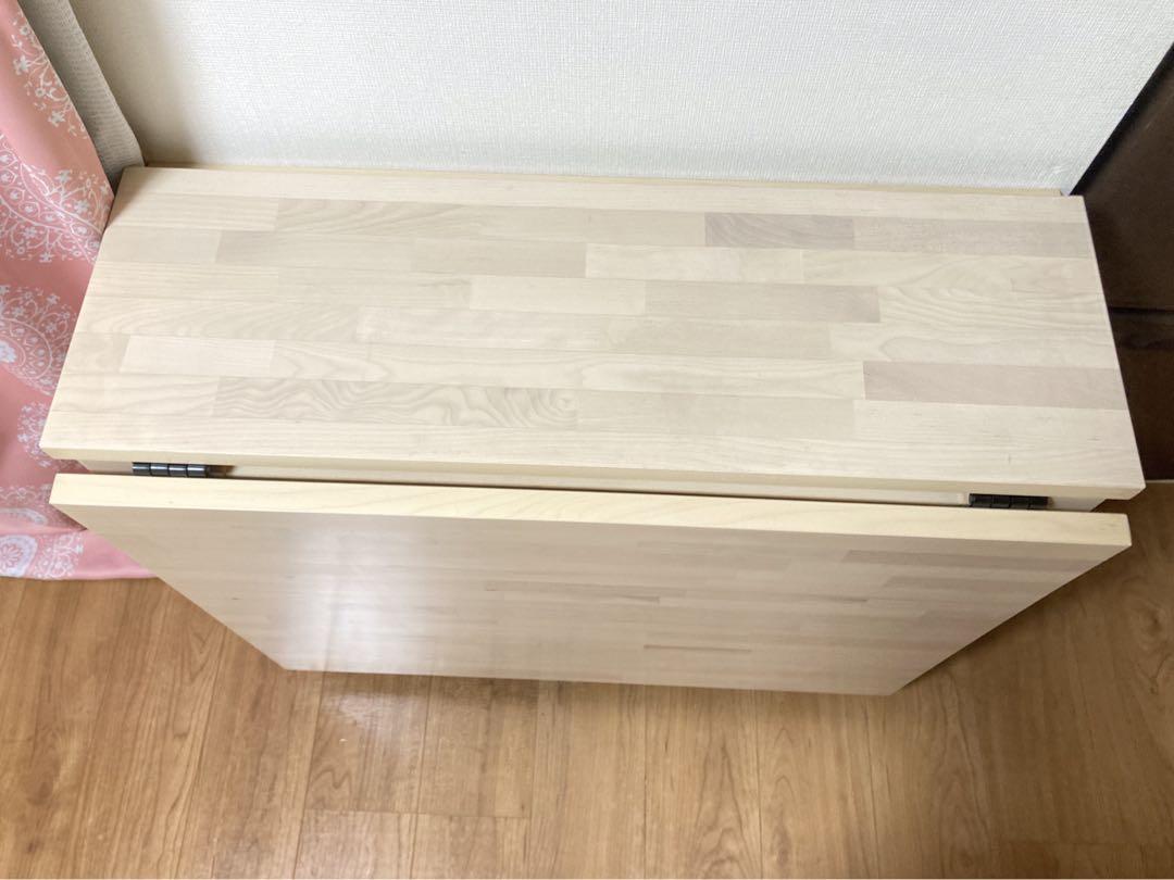「送料込」IKEA NORDEN 折りたたみダイニングテーブル ノールデン
