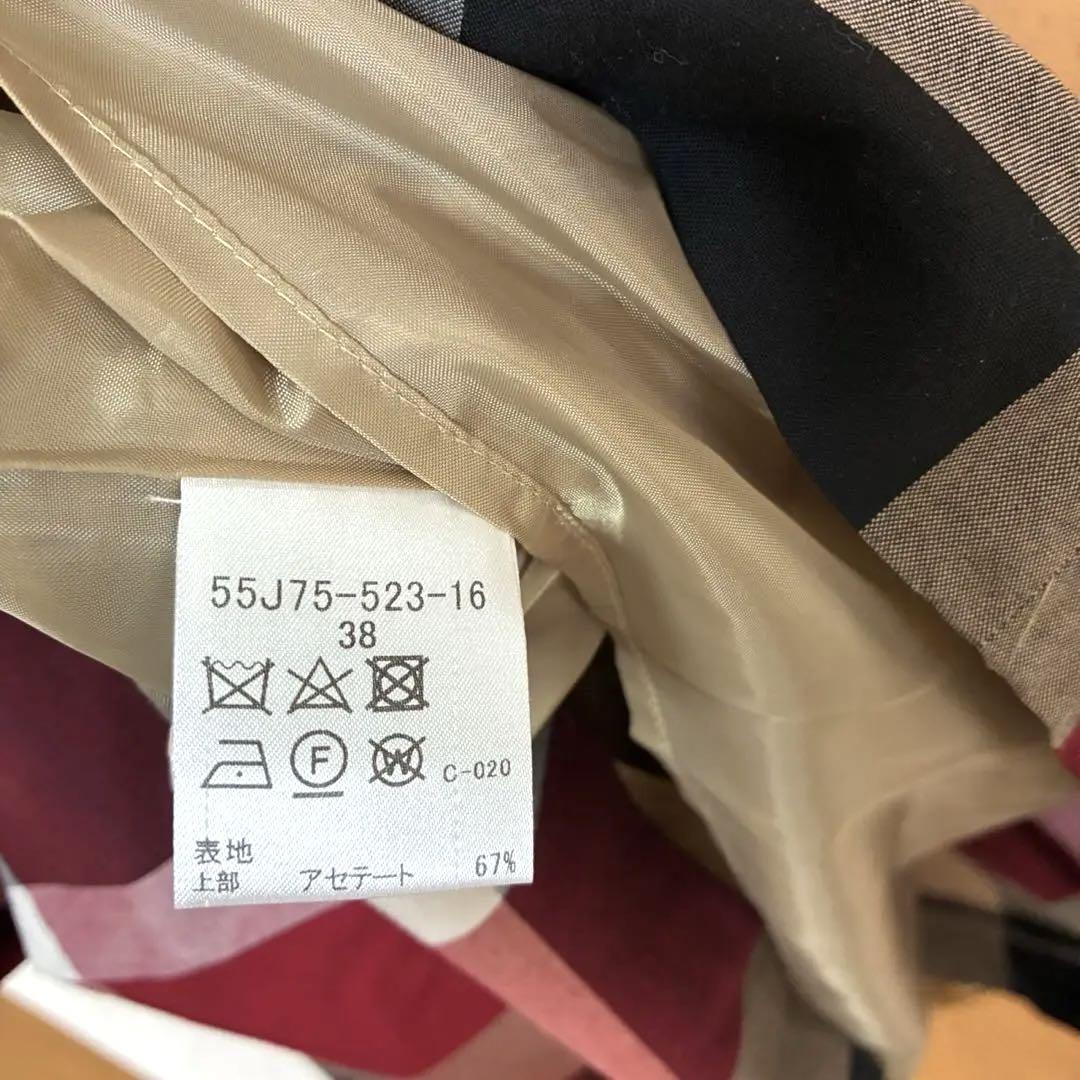 唯 ◇BLUE LABEL CRESTBRIDGE ワンピース　チェック柄