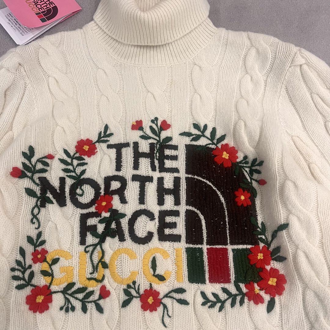 たまご様専用THE NORTH FACExGUCCIコラボニットセーター美品