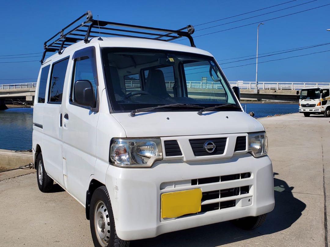 24年式2014　福岡　車検付　5MT‼️ルーフキャリア　箱バン　軽自動車　仕事用