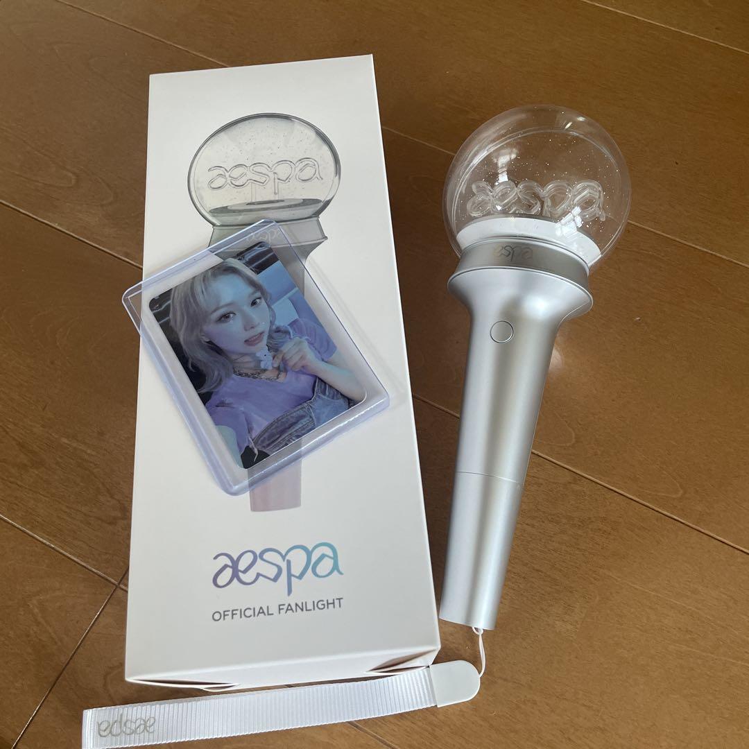 本日発送　aespa ペンライト　ウィンタートレカ付き