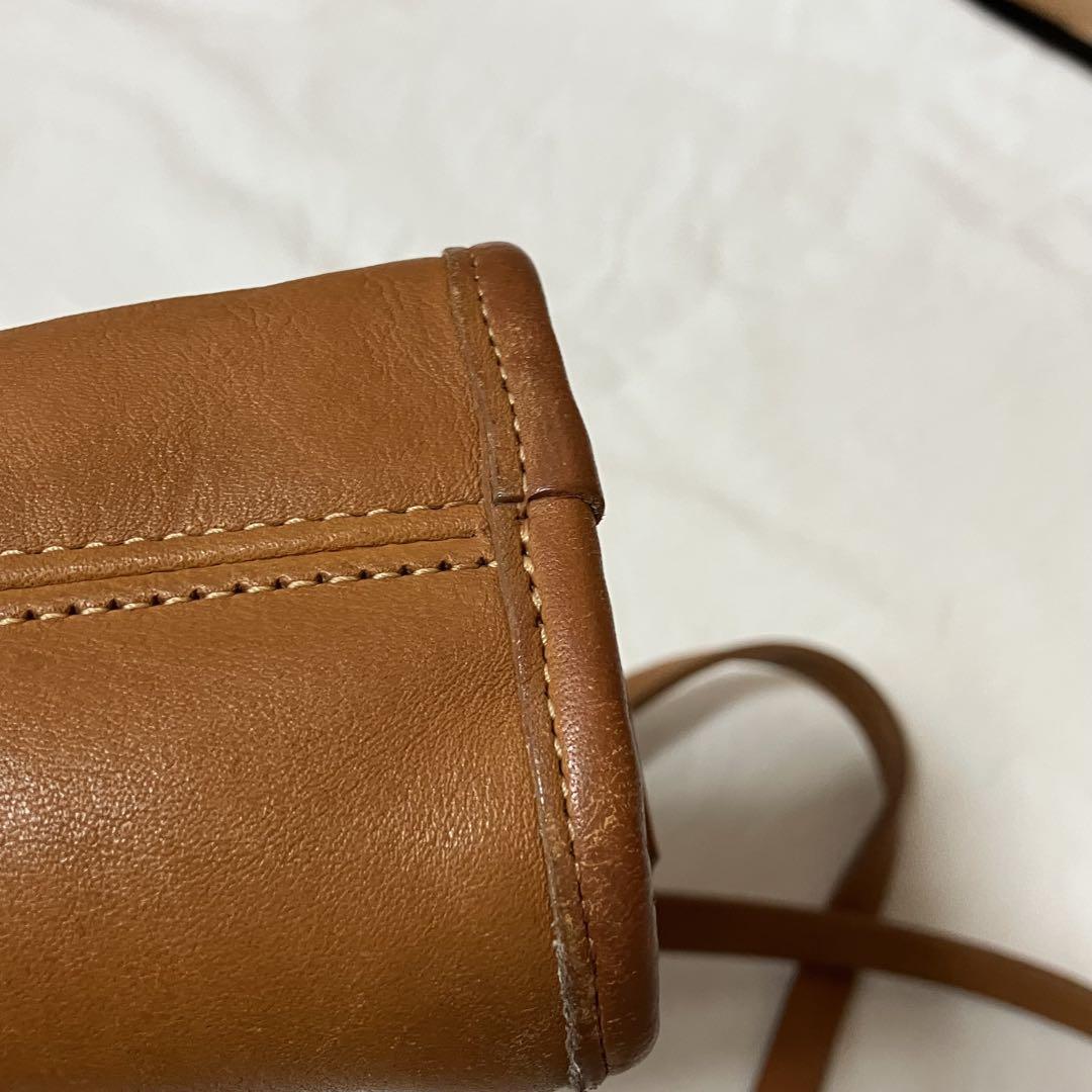 オールドコーチ OLDCOACH ショルダーバッグ ハーフムーン ブラウン