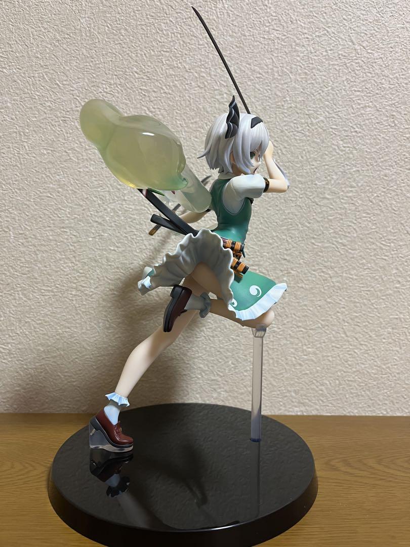 東方project 魂魄妖夢　ベルファイン　フィギュア なびくスカートから覗かせる白い足！ 「東方Project」に登場する
