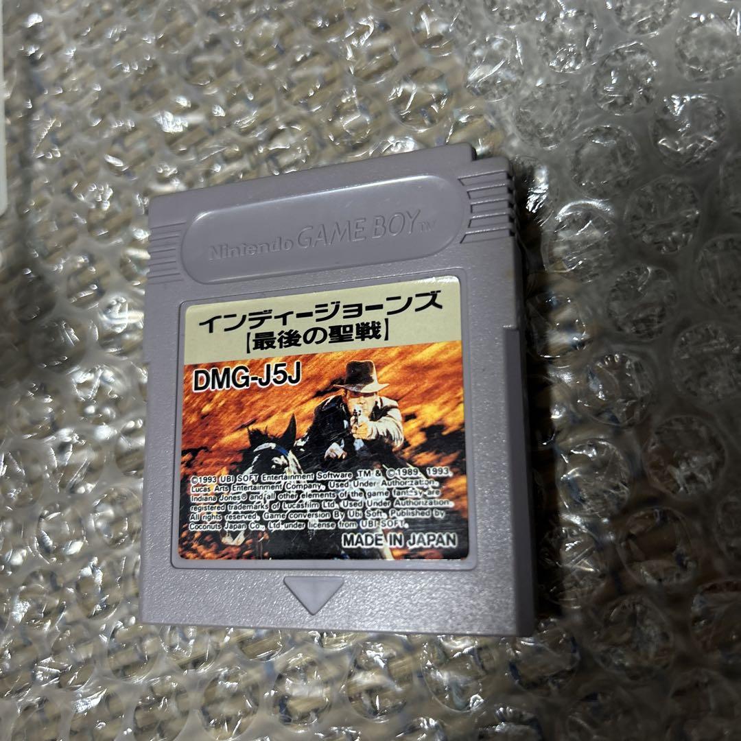 ゲームボーイ　インディー・ジョーンズ 最後の聖戦 DMG-J5Jその他機種