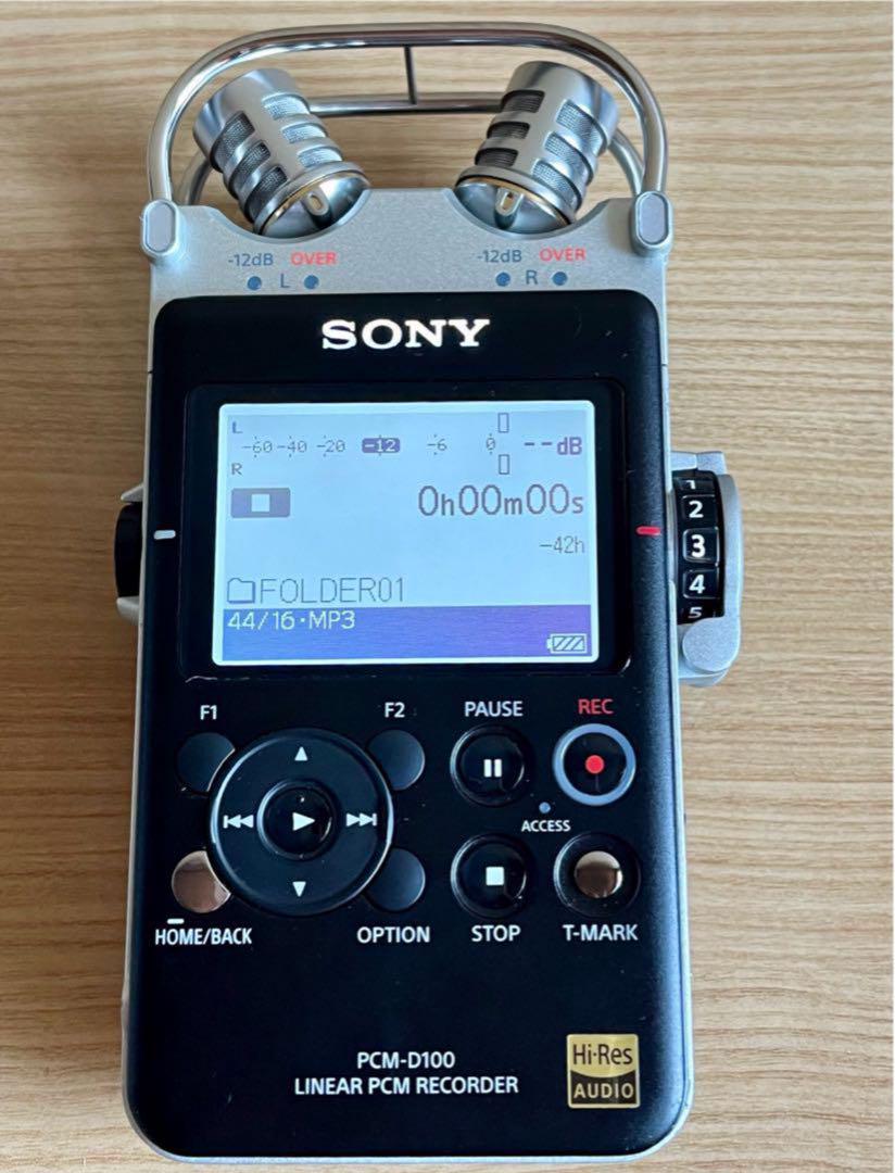 SONY PCM-D100 リニアPCMレコーダー　本体のみ