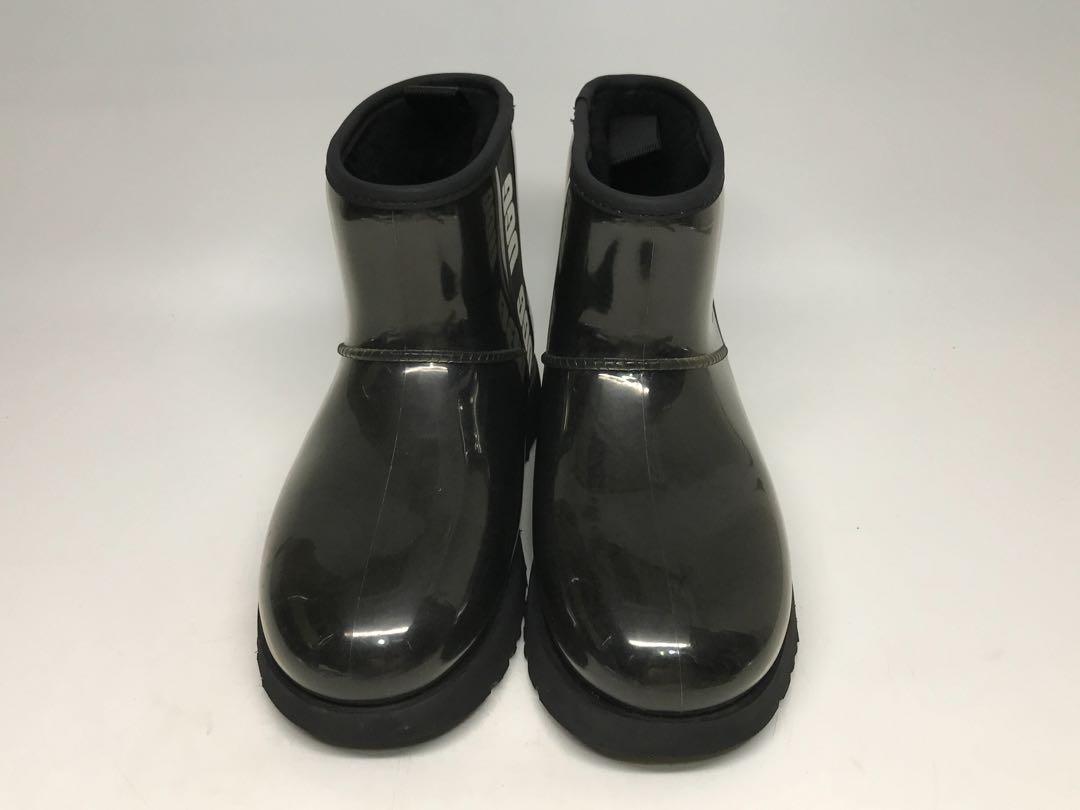 UGG レインブーツ ロゴ BK レインブーツ 24cm 美品 - メルカリ