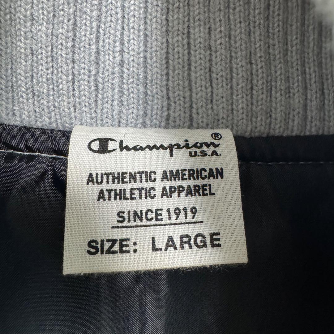 champion チャンピオン　アースカラー　コットン　ダウンジャケット　古着