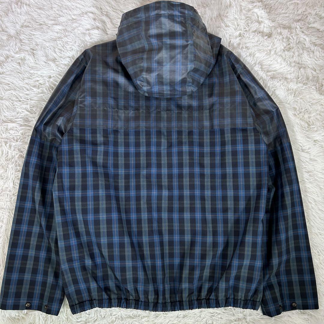 【未使用】Paul Smith マウンテンパーカー チェック柄 切替え XL
