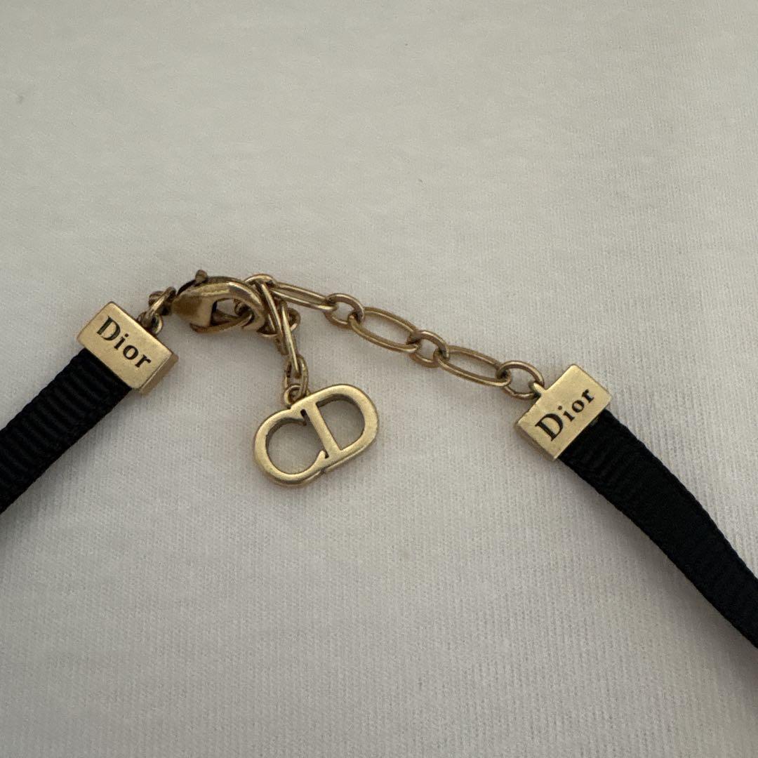 【simpleに漂うリュクスな抜け感♡】DIOR チョーカー Dior ネックレス チョーカー - メルカリ