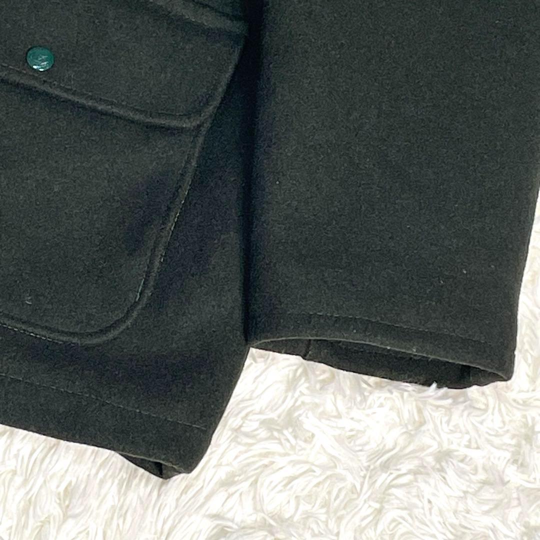 Schott　USA製　ウールハンティングジャケット　ダークグリーン　メンズL