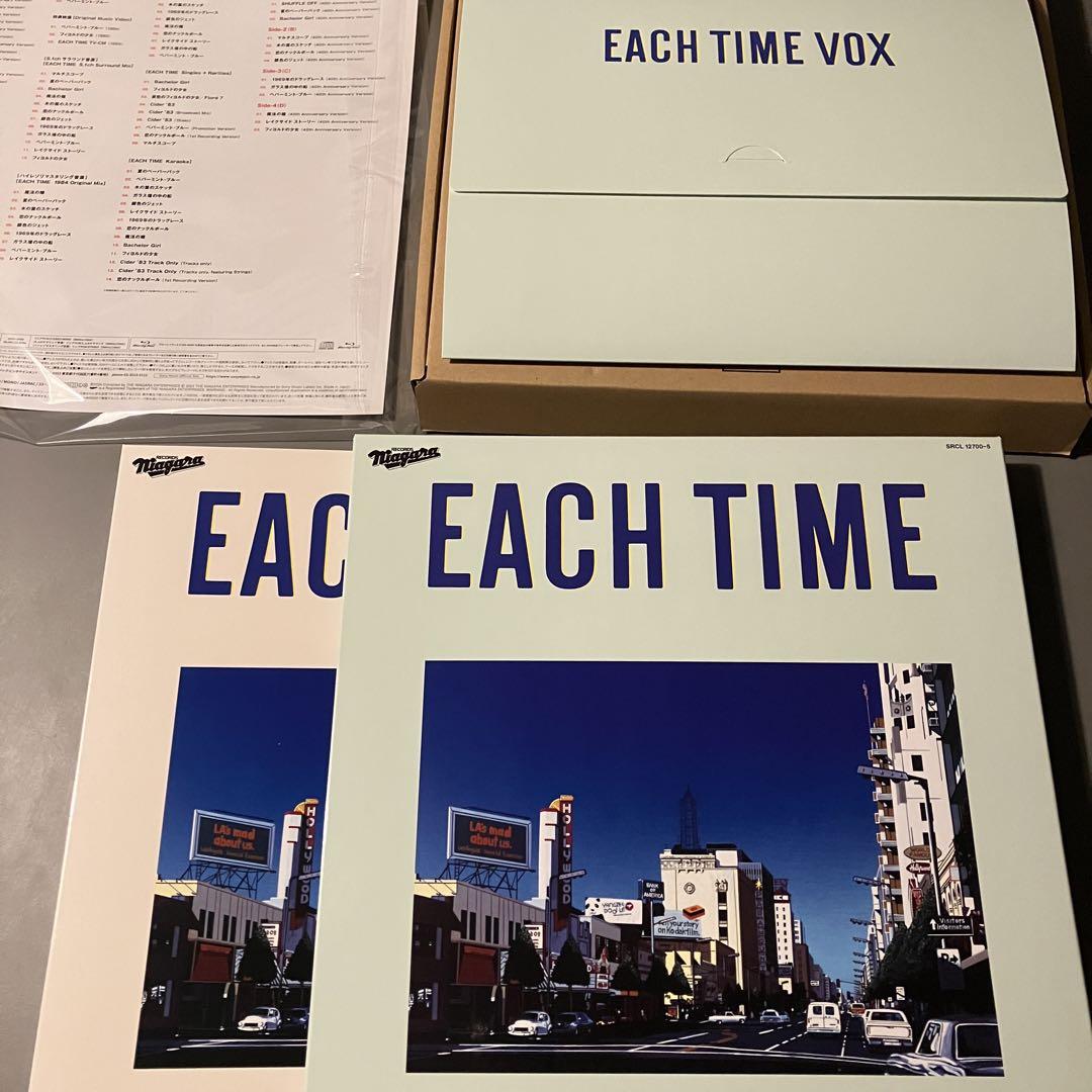 EACH TIME VOX 40th 大滝詠一【3CD +Goods＋BOX】