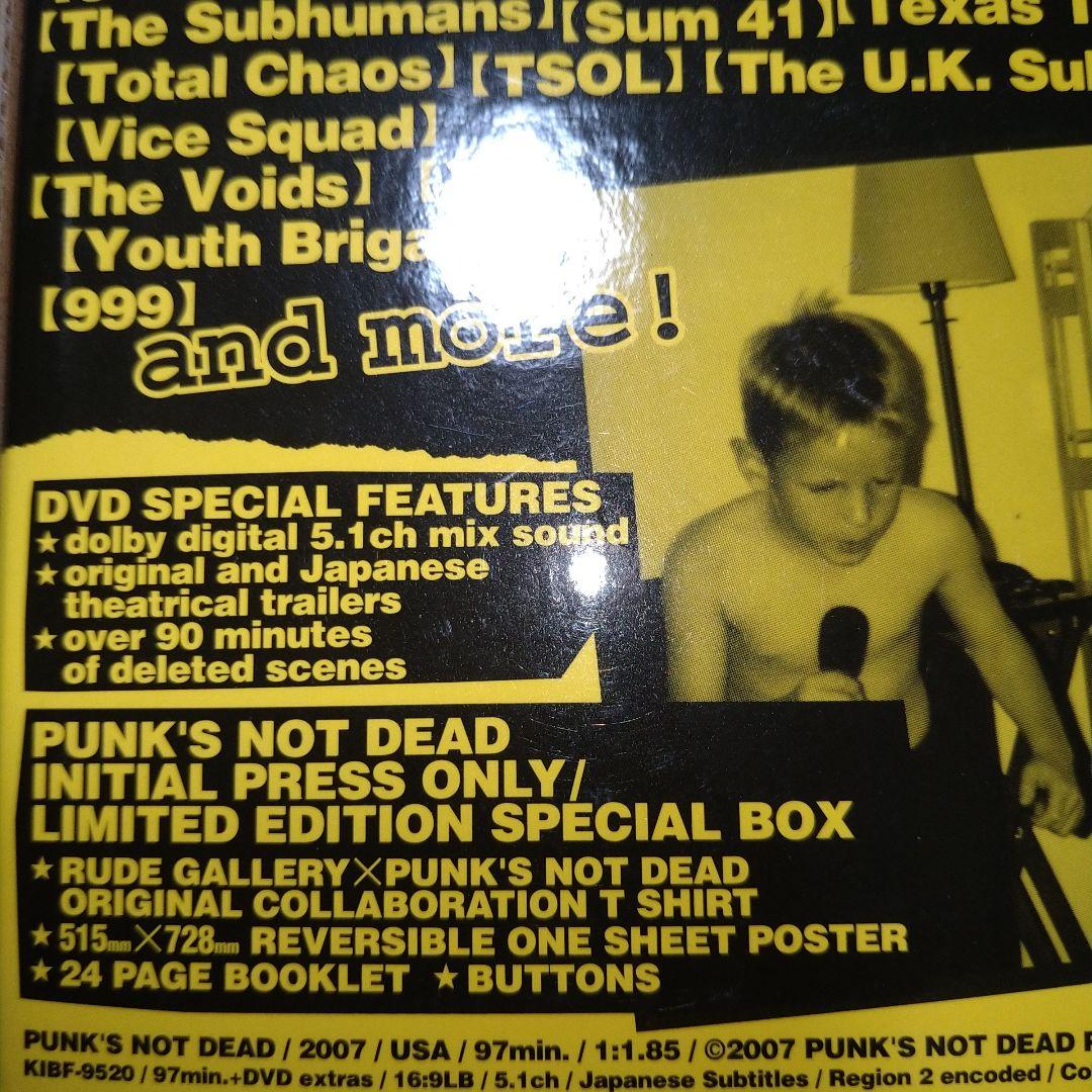 格安 DEAD NOT 新品PUNK'S 限定版 BOX付属品Tシャツ缶バッジ DVD ミュージック