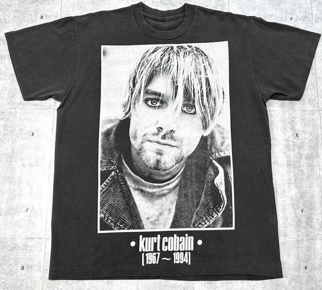 90s Kurt Cobain 追悼 メモリアル Tシャツ カートコバーン