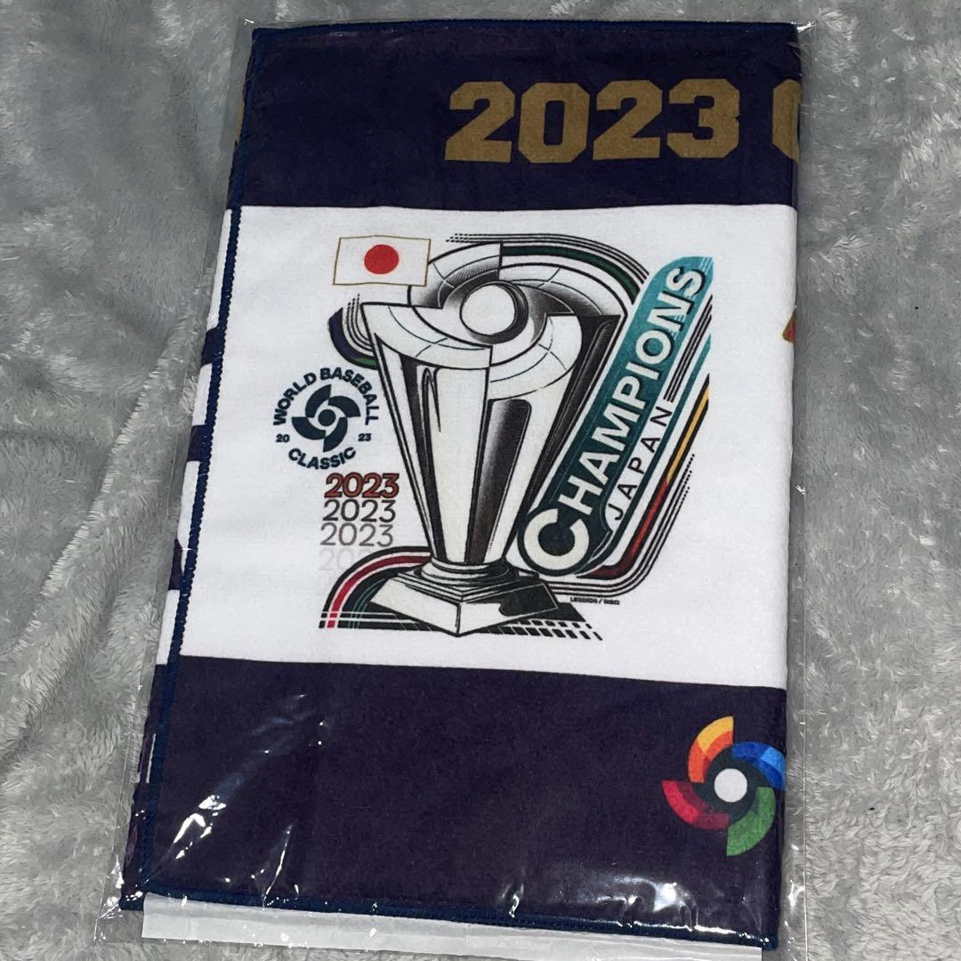 【2023WBC優勝記念】侍ジャパンフェイスタオル 栗山監督　大谷　ダルビッシュ