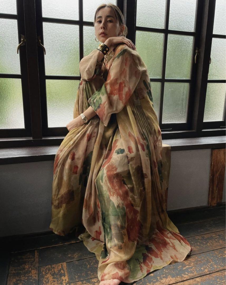 AmeriVintage UND WILLOW PAINT DRESS M