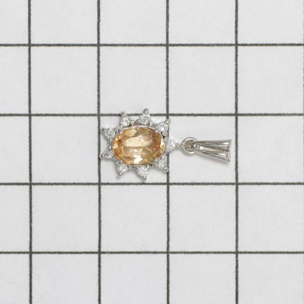 イトガーネ Pt900 ペンダントトップ 1.29ct y6tqT-m22129262470 インペリアルトパーズ ダイヤモンド バチカン