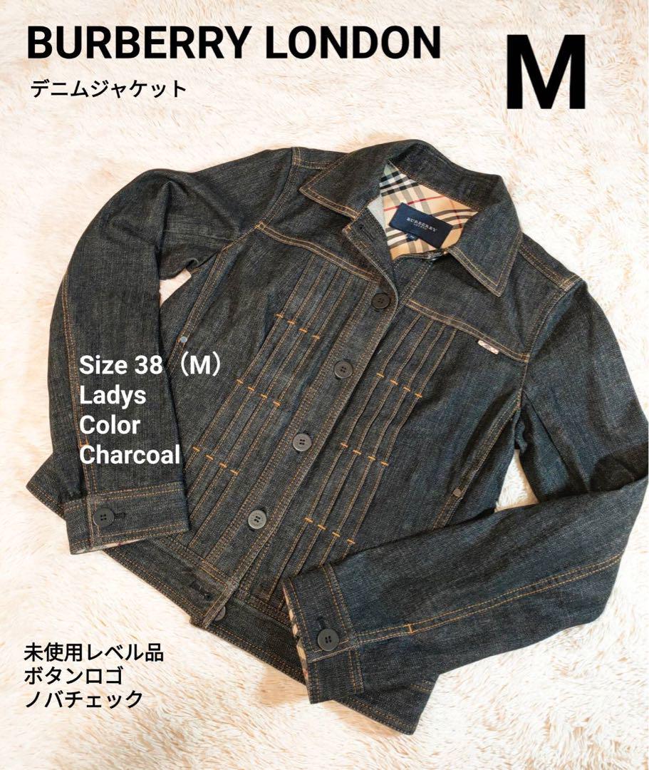 ■大きいサイズ・極美品■バーバリー ロンドン デニム ジャケット ノバチェック 美品✨ バーバリーロンドン デニムジャケット ノバチェック G
