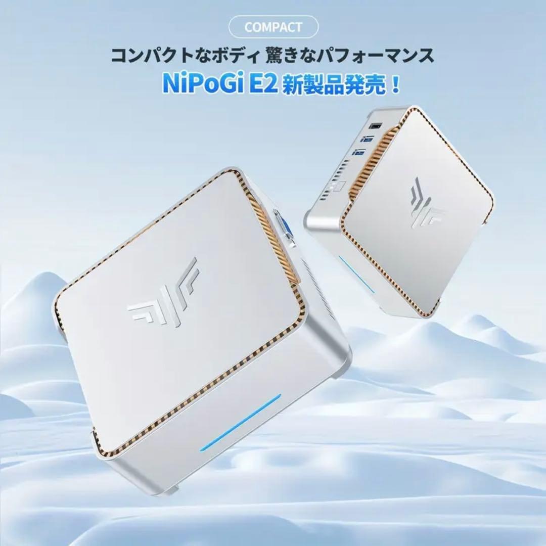 NiPoGi ミニpc第12世代N150 16GB DDR4 512GB SSD - メルカリ