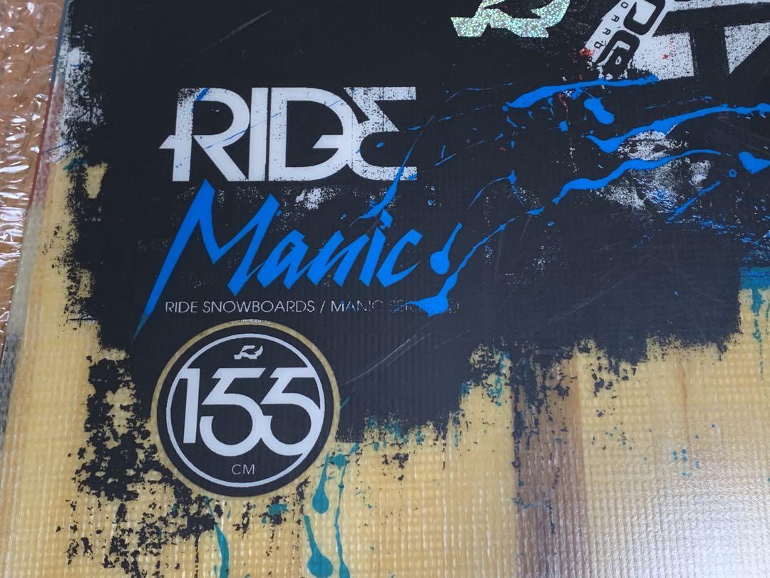 RIDE Manic スノーボード 155cm