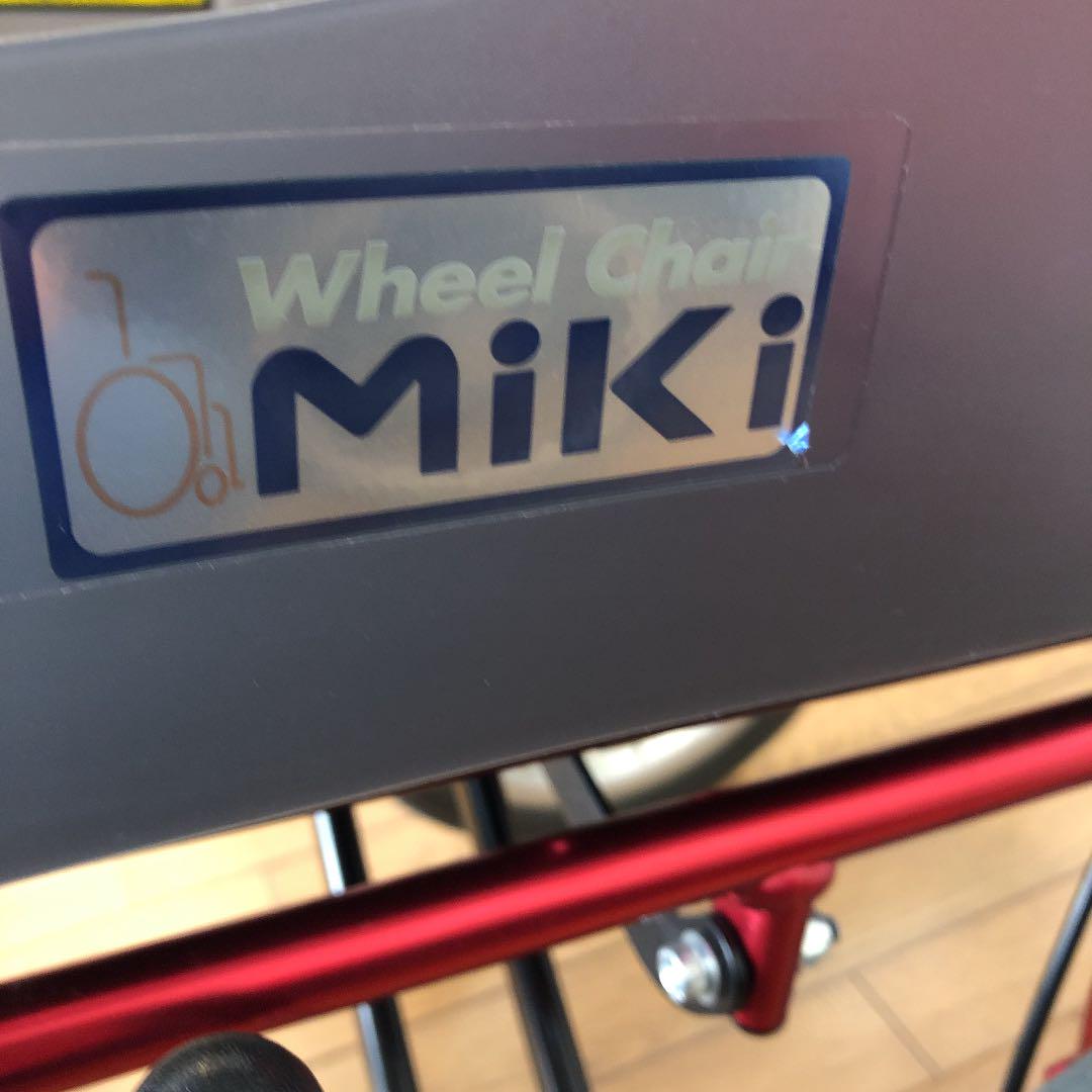 Miki 介助式 レッド 6egJu-m22135165593 キャリカル 軽量車椅子 最新品好評