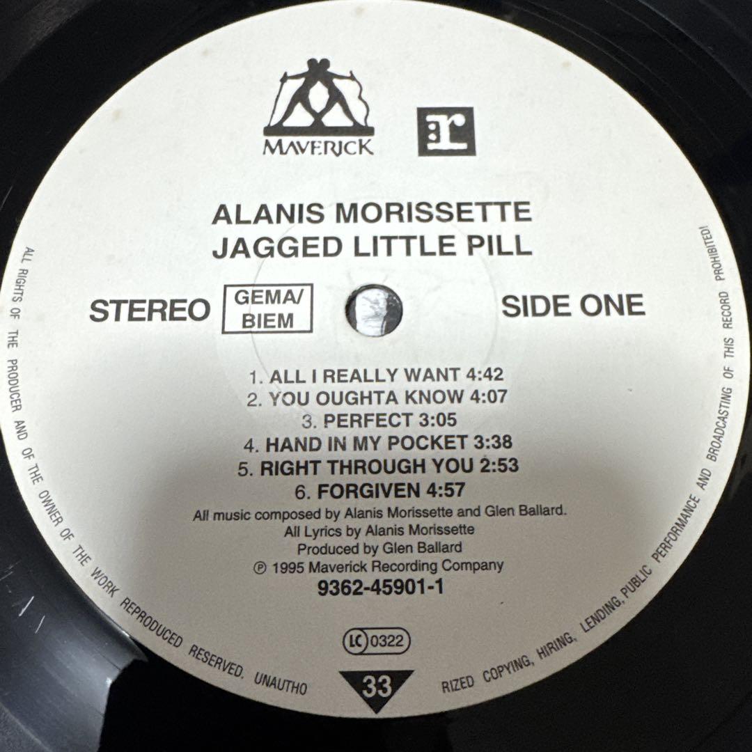 洋楽 Alanis Morissette Jagged Little Pill