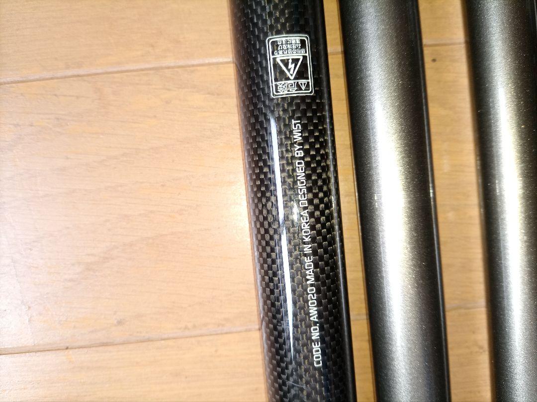 鮎竿 釣りロッド wist 754 支流 ロッド