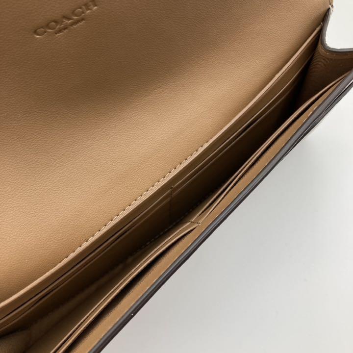 新作入荷安い COACH 花柄 ブティックライン ホワイト BGI3e-m22136868234 コーチ 長財布 ソフトウォレット 新作入荷安い
