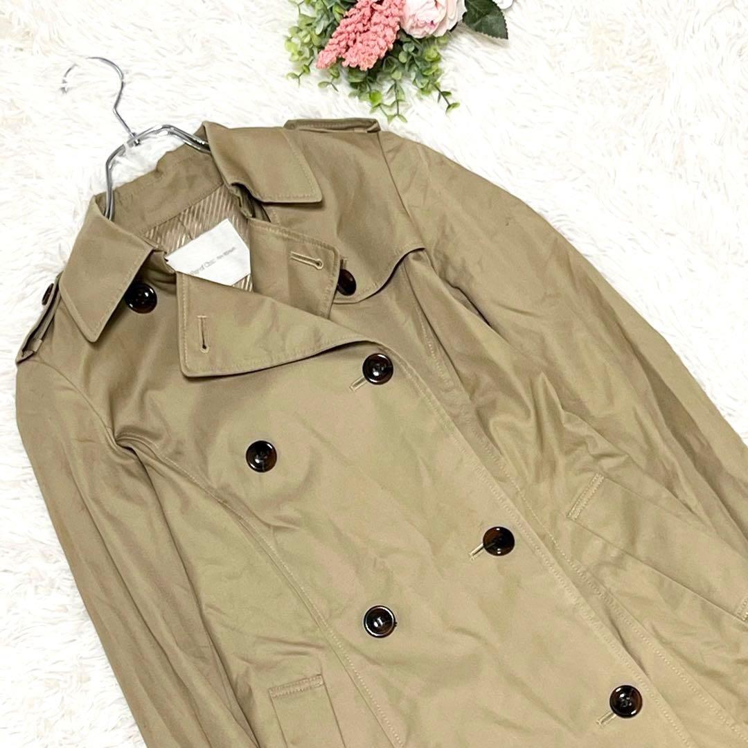 Ray Beams】トレンチコート(0)ベルテッド ダブルブレスト ブラウン