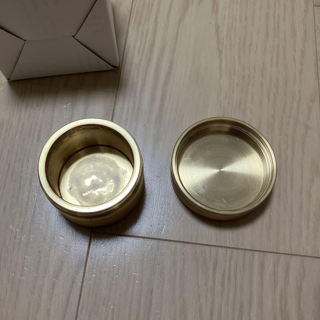 野良道具製作所 固形燃料ケース 真鍮製