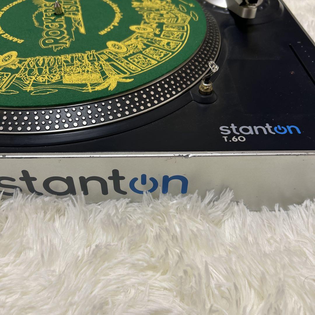 【動作確認済み】Stanton T.60 ターンテーブル　レコード