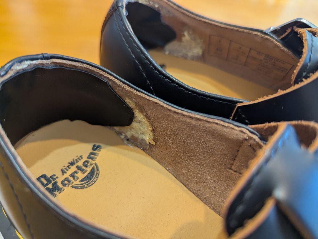 【美品 訳あり】Dr. Martens MICA ブラック UK3 22cm
