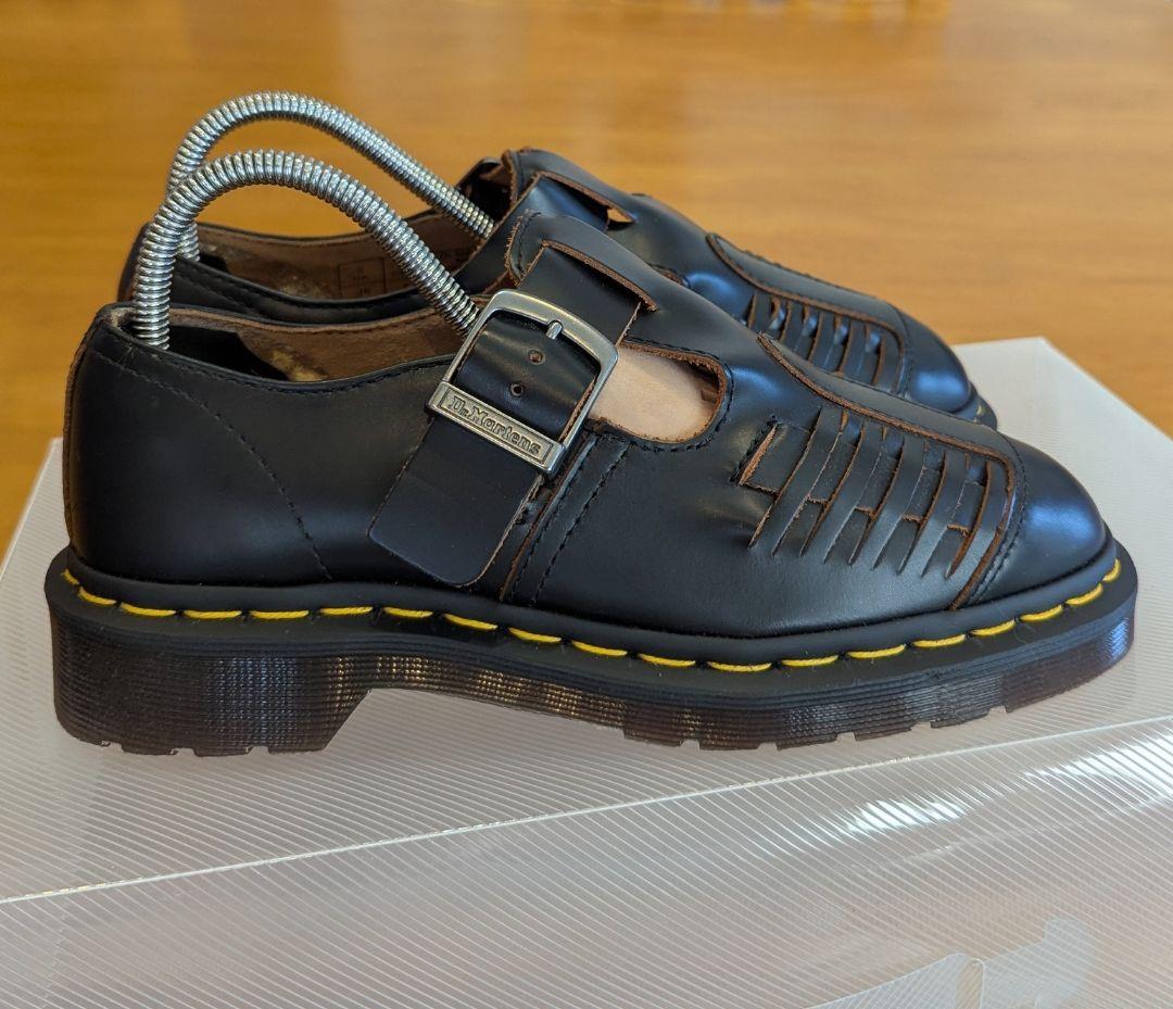 【美品 訳あり】Dr. Martens MICA ブラック UK3 22cm