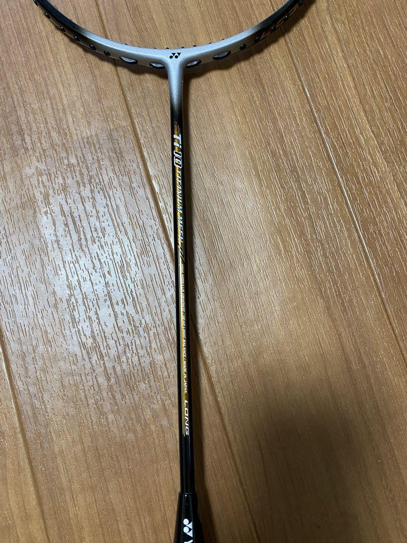 YONEX Ti10 バドミントンラケット（ジャンク品）