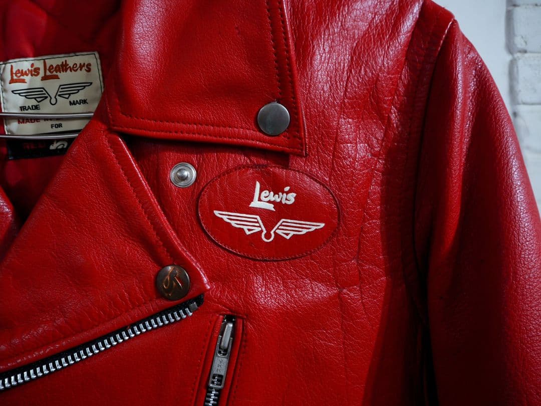 英国製 ルイスレザー ポールスミス ライダースジャケット Mサイズ レッドイヤー 英国製 ルイスレザー ポールスミス ライダースジャケット Mサイズ レッドイヤー