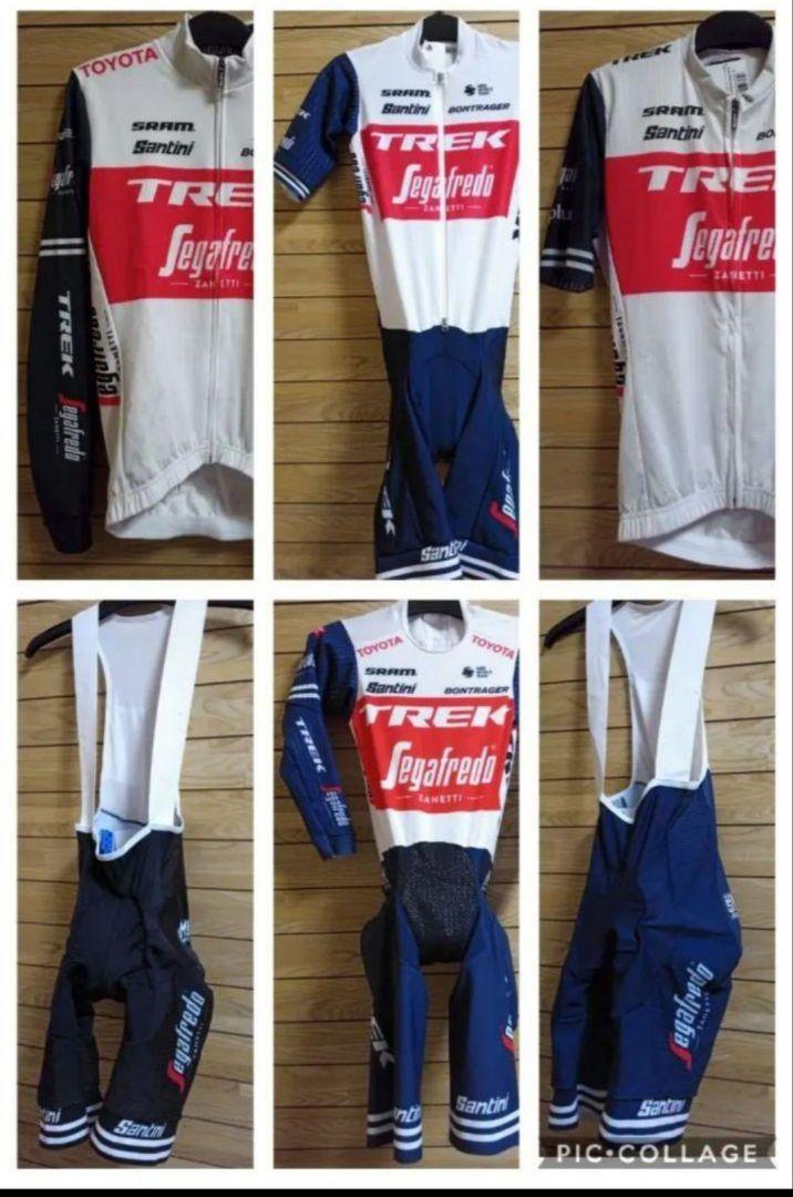支給品　Trek Segafredo ビブショーツ　トレックセガフレード　紺XX