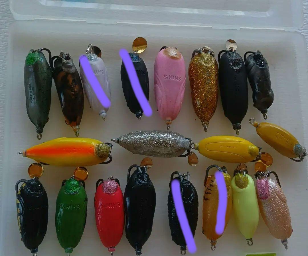 雷魚　フロッグ　ロデオクラフト　ウィップラッシュファクトリー　フィネス等色々