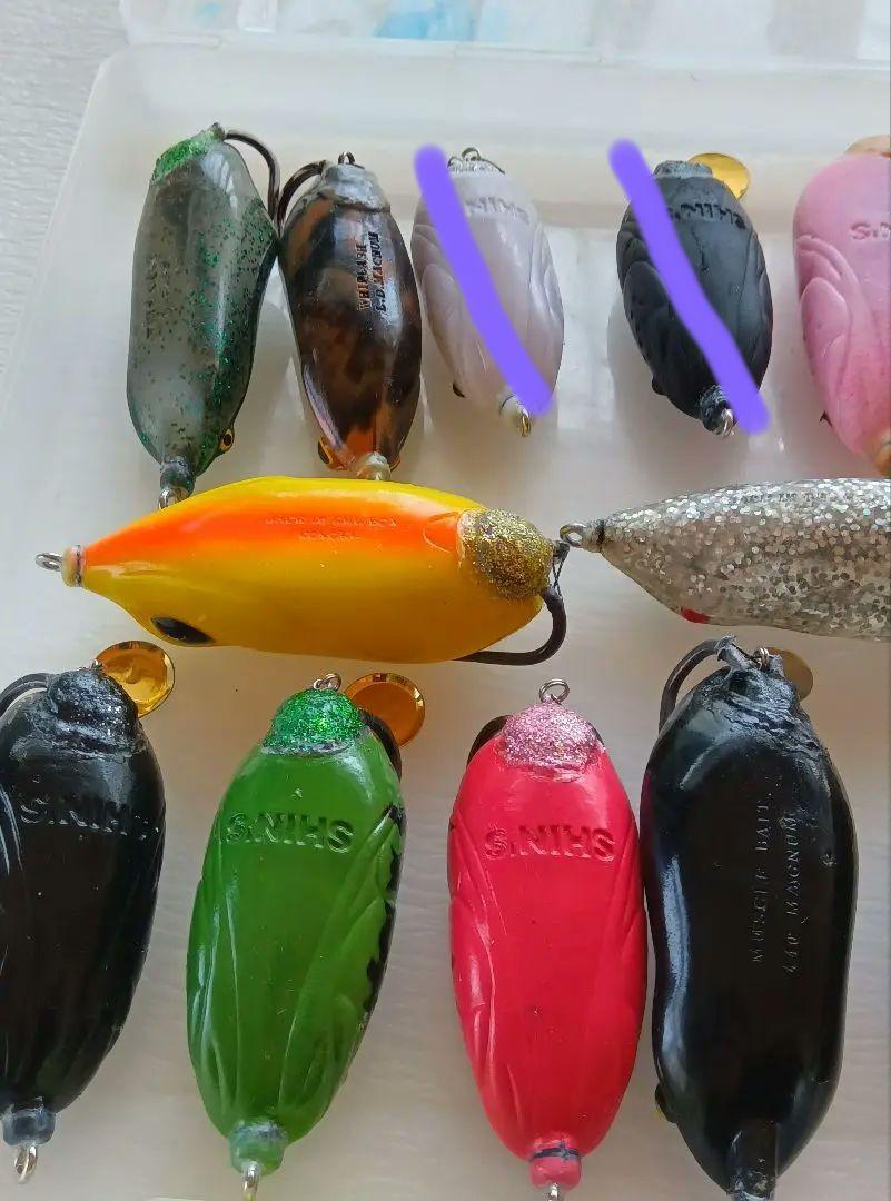 雷魚　フロッグ　ロデオクラフト　ウィップラッシュファクトリー　フィネス等色々