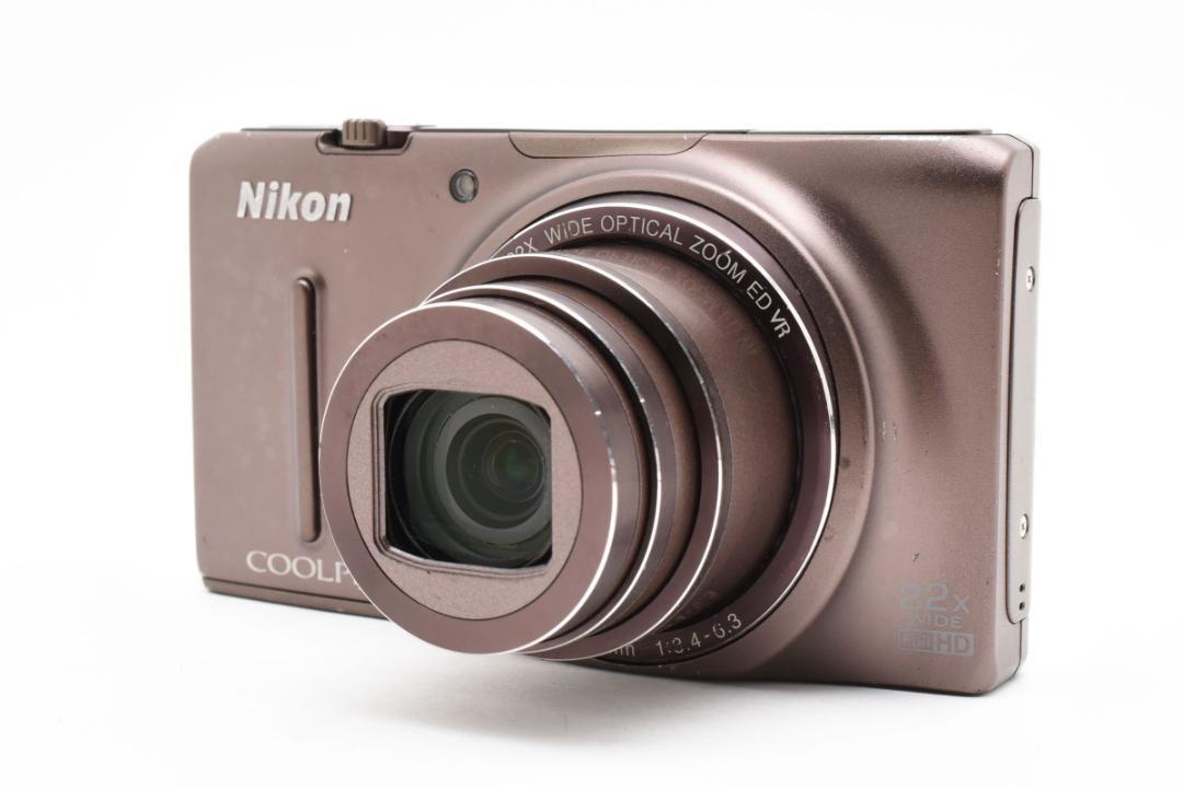 Nikon COOLPIX S9500 ブラウン コンパクトデジタルカメラ