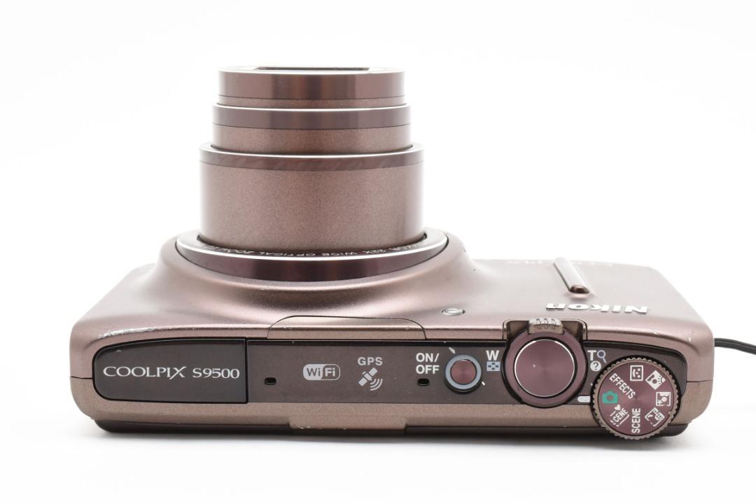 Nikon COOLPIX S9500 ブラウン コンパクトデジタルカメラ