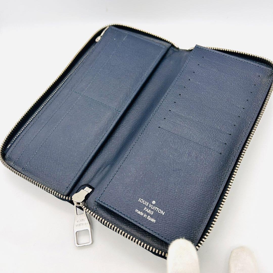 超美品✨LOUIS VUITTON 長財布 タイガ ヴエルティカル ジッピー 画像6