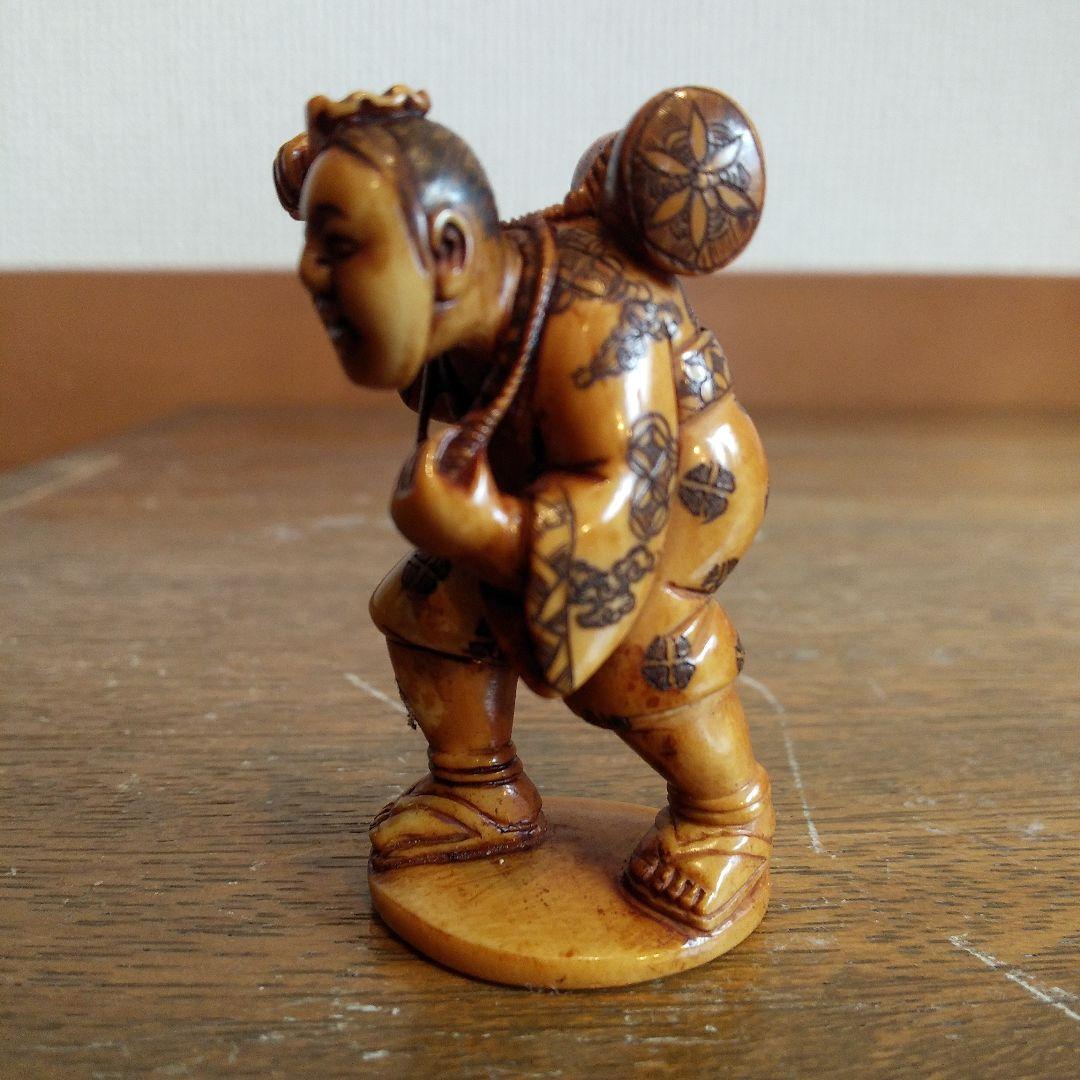 根付　彫刻　オブジェ　ホビー　骨董品　古美術品　アンティーク