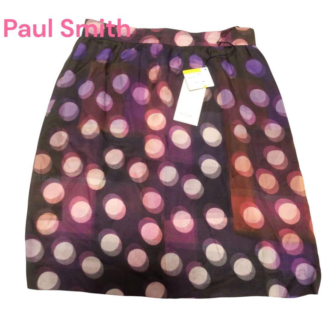 Paul Smith ドット柄 ひざ丈スカート　新品未使用品