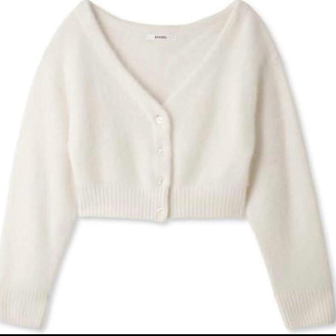 snidel フォックスファーショートカーディガン SIZE Snidel