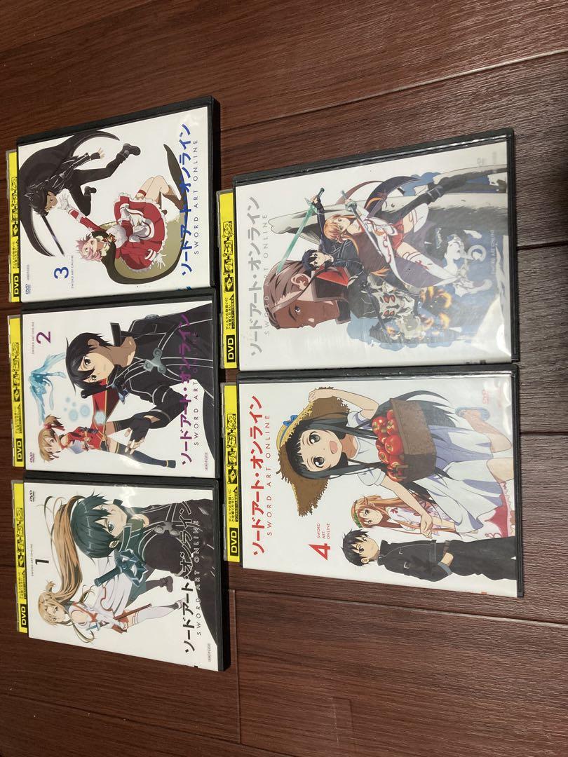 ソードアートオンライン 全巻 19本セット 1期 2期 レンタルアップ品